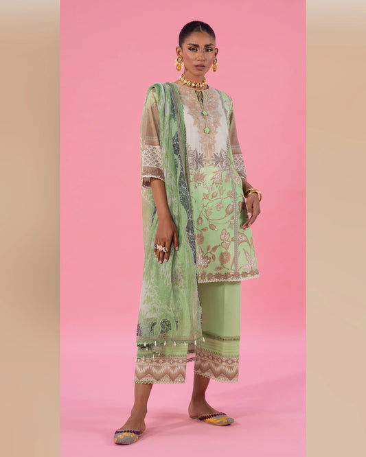 Soft Mint Printed 3-Piece