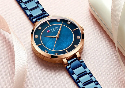 CURREN Elegance Stainless Steel Women’s Watch – 9051L