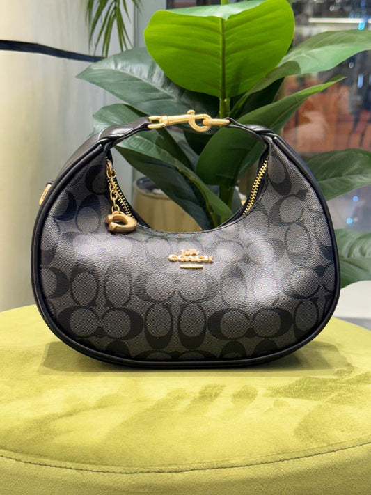 Signature Crescent Shoulder Bag
