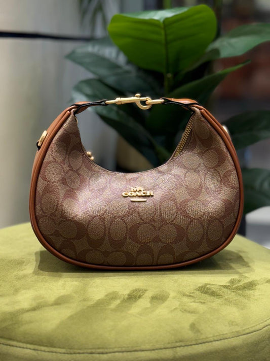 Signature Crescent Shoulder Bag