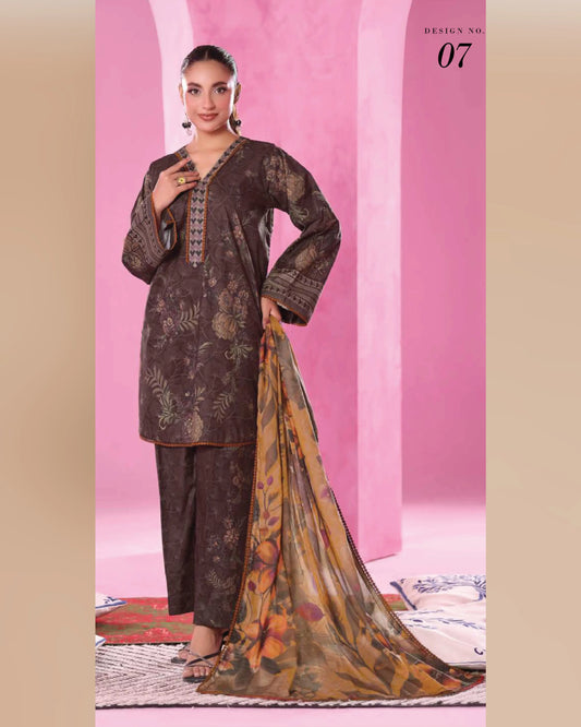 Mocha Leaf – Coco Printed Vol 2